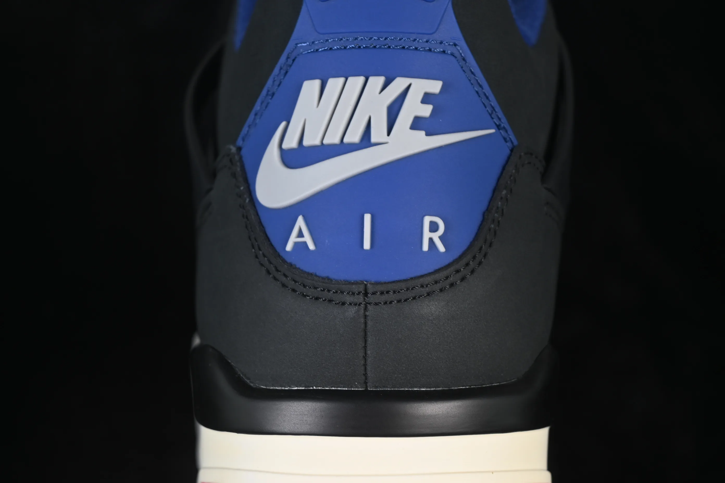 All categories Air Jordan Jordan series basketball shoes Air Jordan 4 X version Air Jordan 4 Retro "Lase" AJ4 Joe 4 black gray blue color FV5029-003